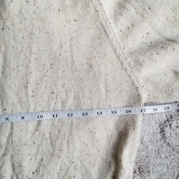 Rubbish Mock Neck Cotton Blend Big Button Drawstring Cardigan Size S - Picture 8 of 8